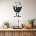 Load image into Gallery viewer, Frothy Beer Glass Metal Wall Art
