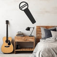 Load image into Gallery viewer, Microphone Metal Wall Art, Wall Decor, Metal Wall art
