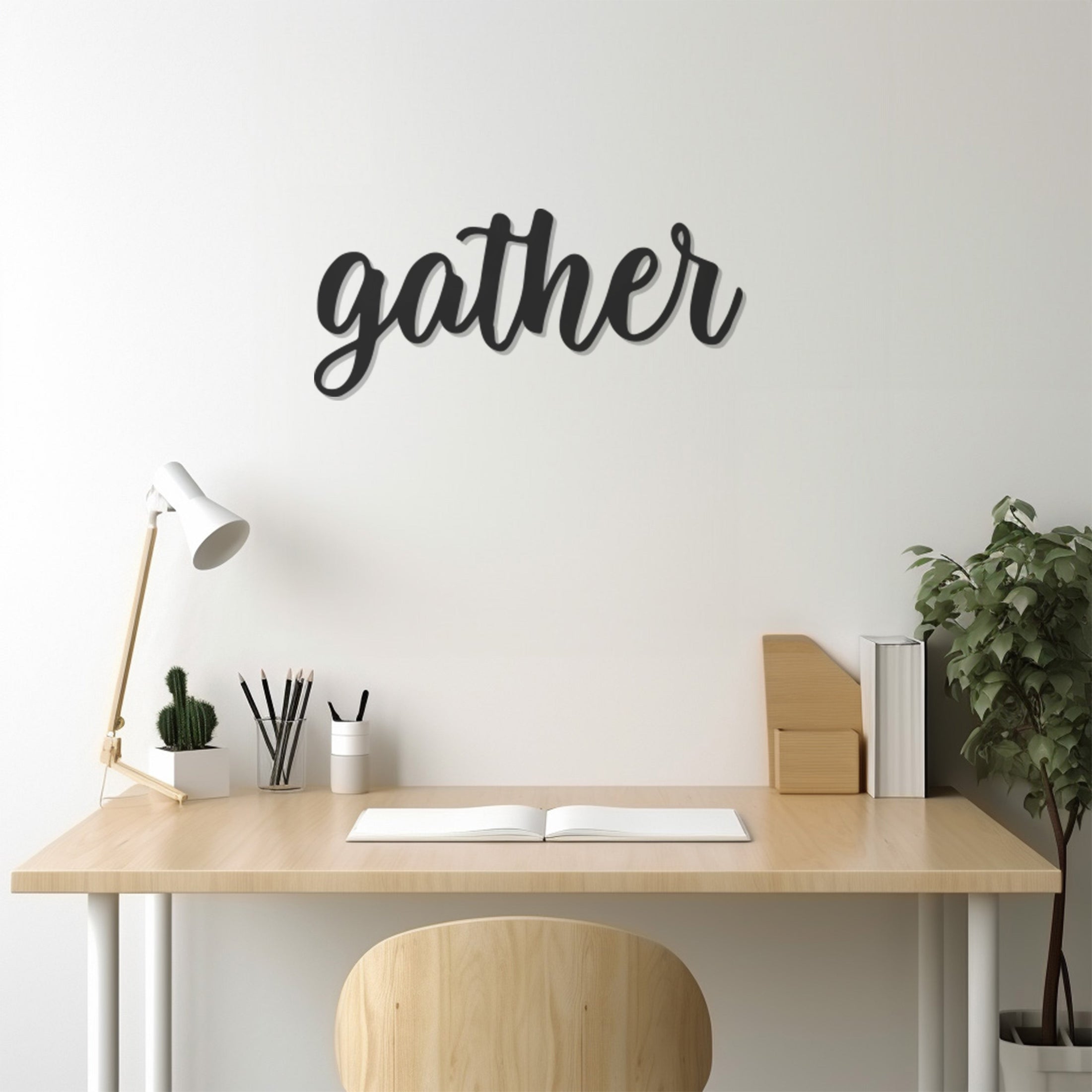 Gather Metal Wall Decor