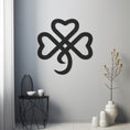 Load image into Gallery viewer, Irish Shamrock Leaf Metal Wall Art
