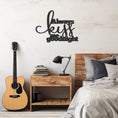 Load image into Gallery viewer, Alyways Kiss Me Goodnight Lettering Metal Wall Decor, Metal Wall art
