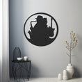 Load image into Gallery viewer, Silhouette Of Man Playing Instrument Metal Wall Art Decor
