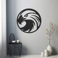 Load image into Gallery viewer, Seagull Eagle Portrait Metal Wall Art
