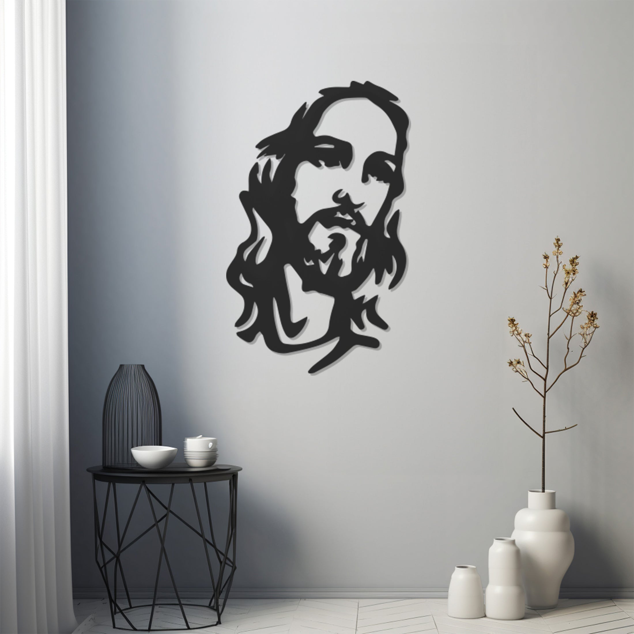 Jesus Siluet Wall Art