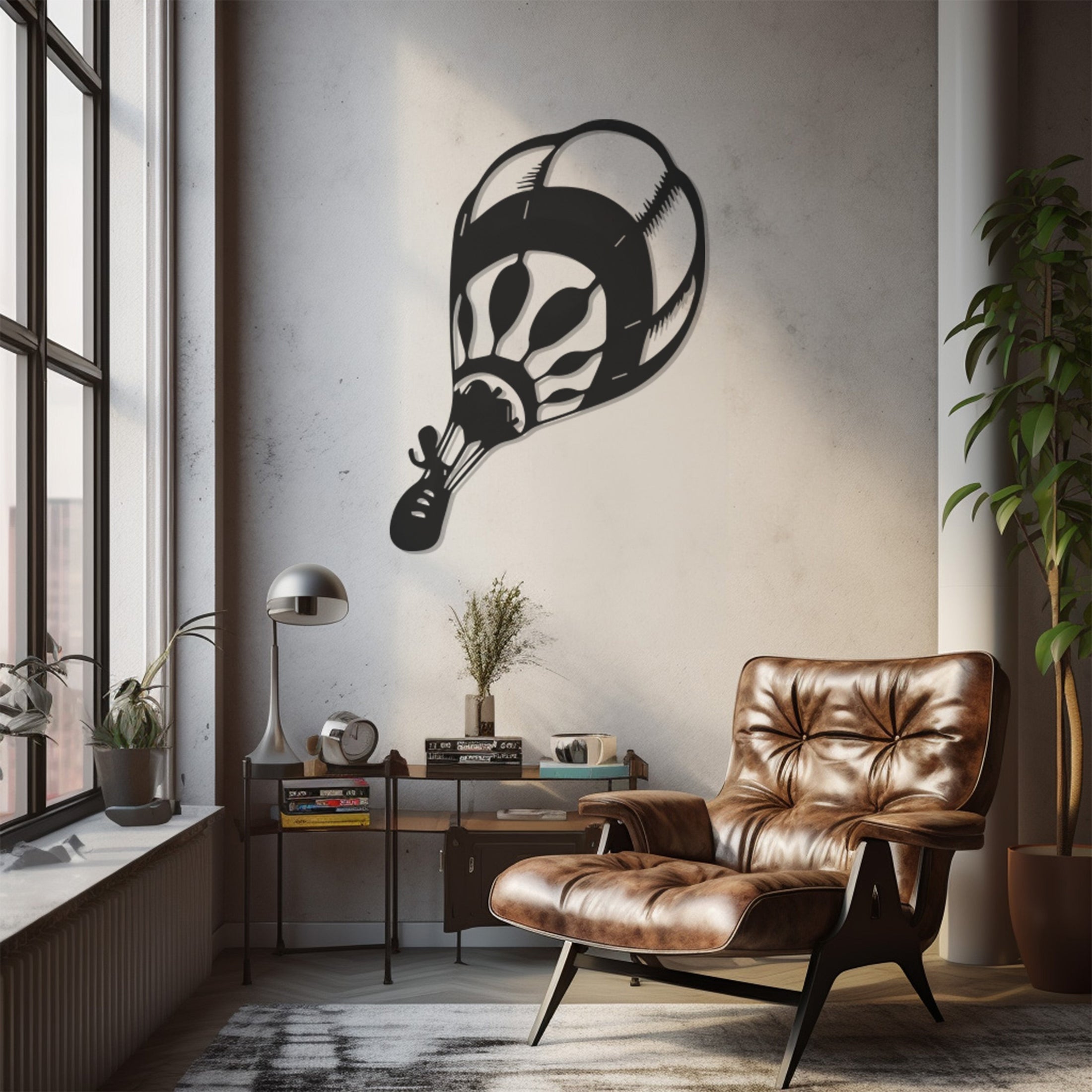 Air Balloon Metal Wall Art