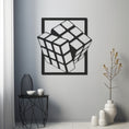 Load image into Gallery viewer, Rubik Metal Wall Art Decor
