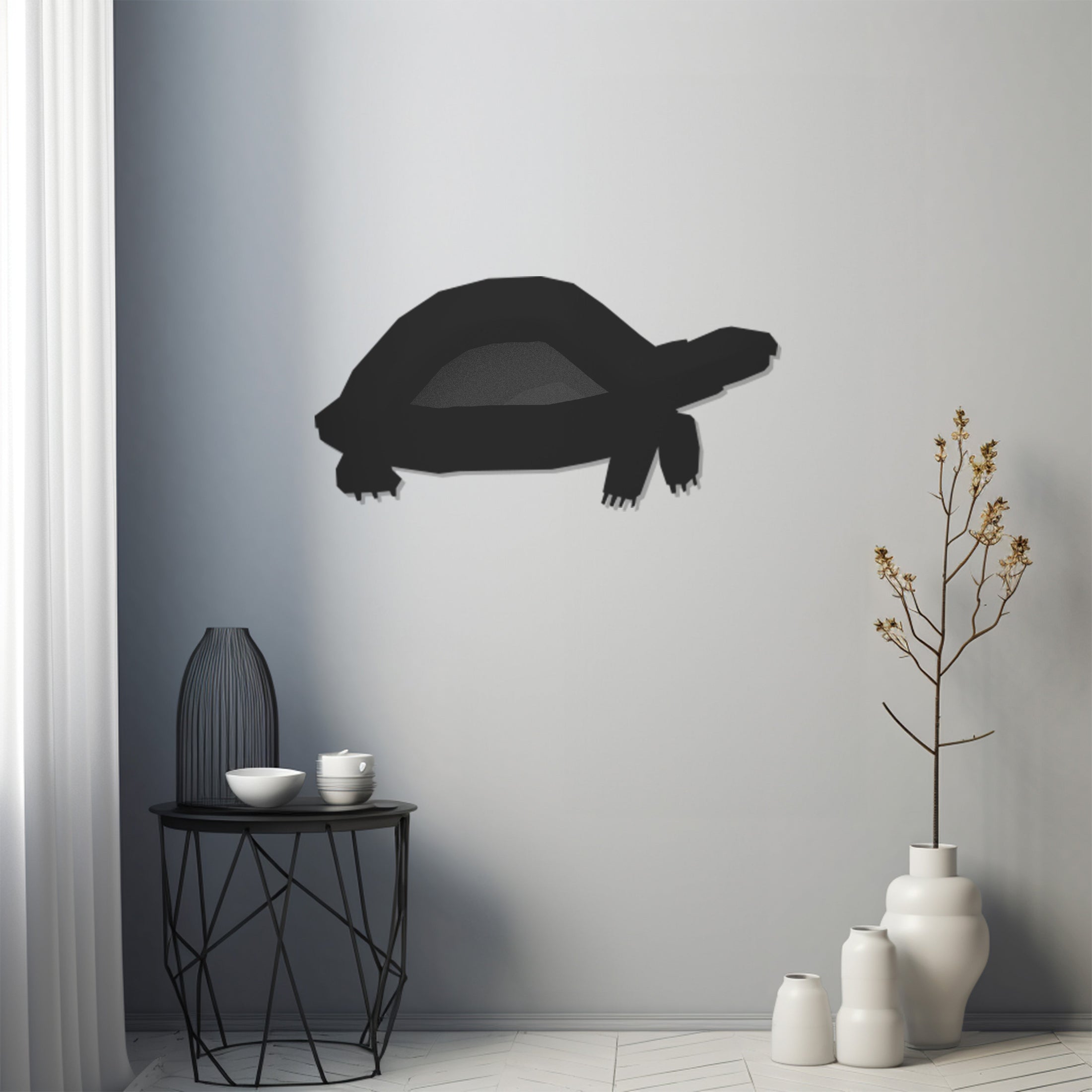 Tortoise Metal Wall Art, Wall Decor, Metal Wall art