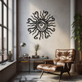 Load image into Gallery viewer, Decorative Sun Metal Wall Art
