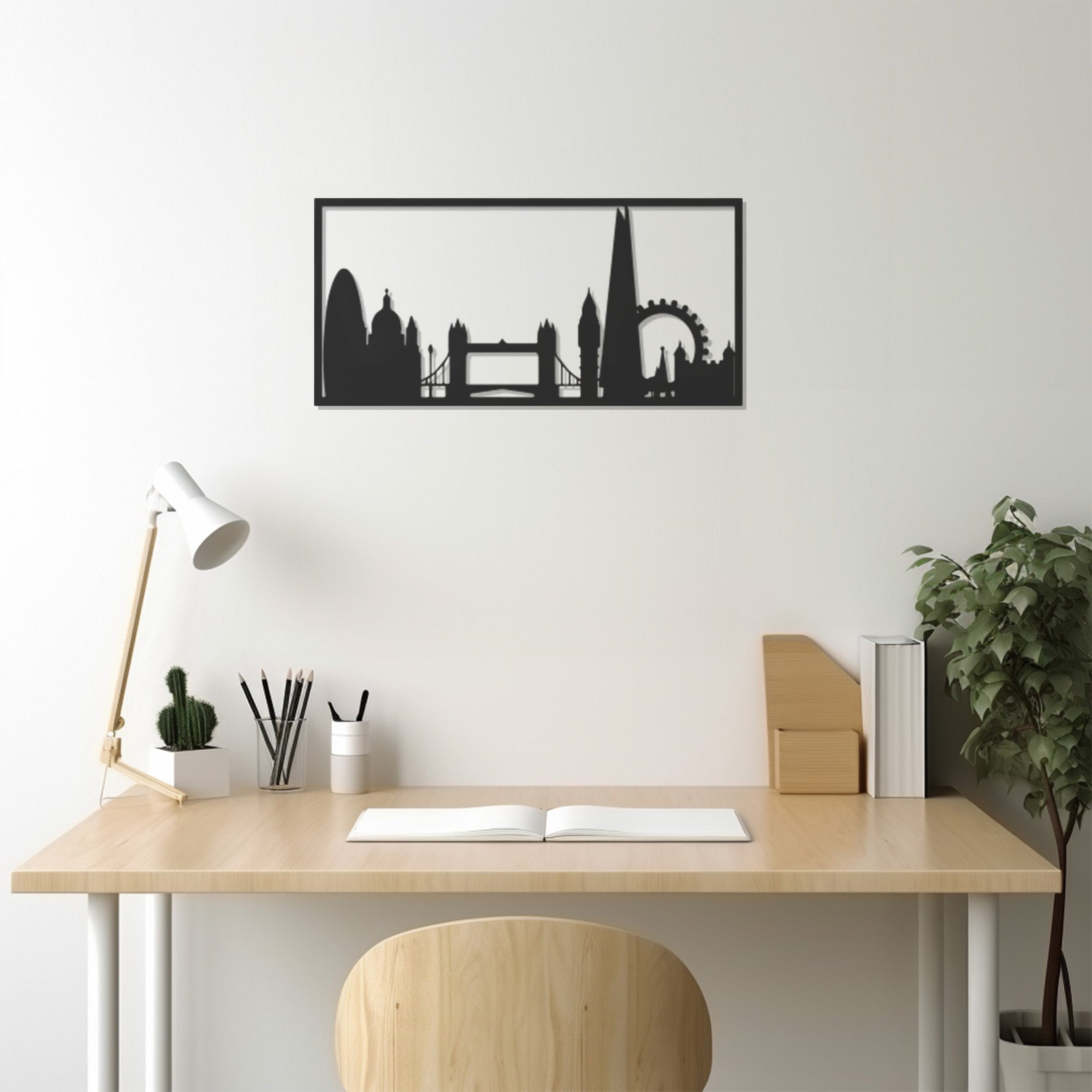 London Landscape Metal Wall Art