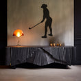 Load image into Gallery viewer, Woman Playing Golf Metal Wall Art
