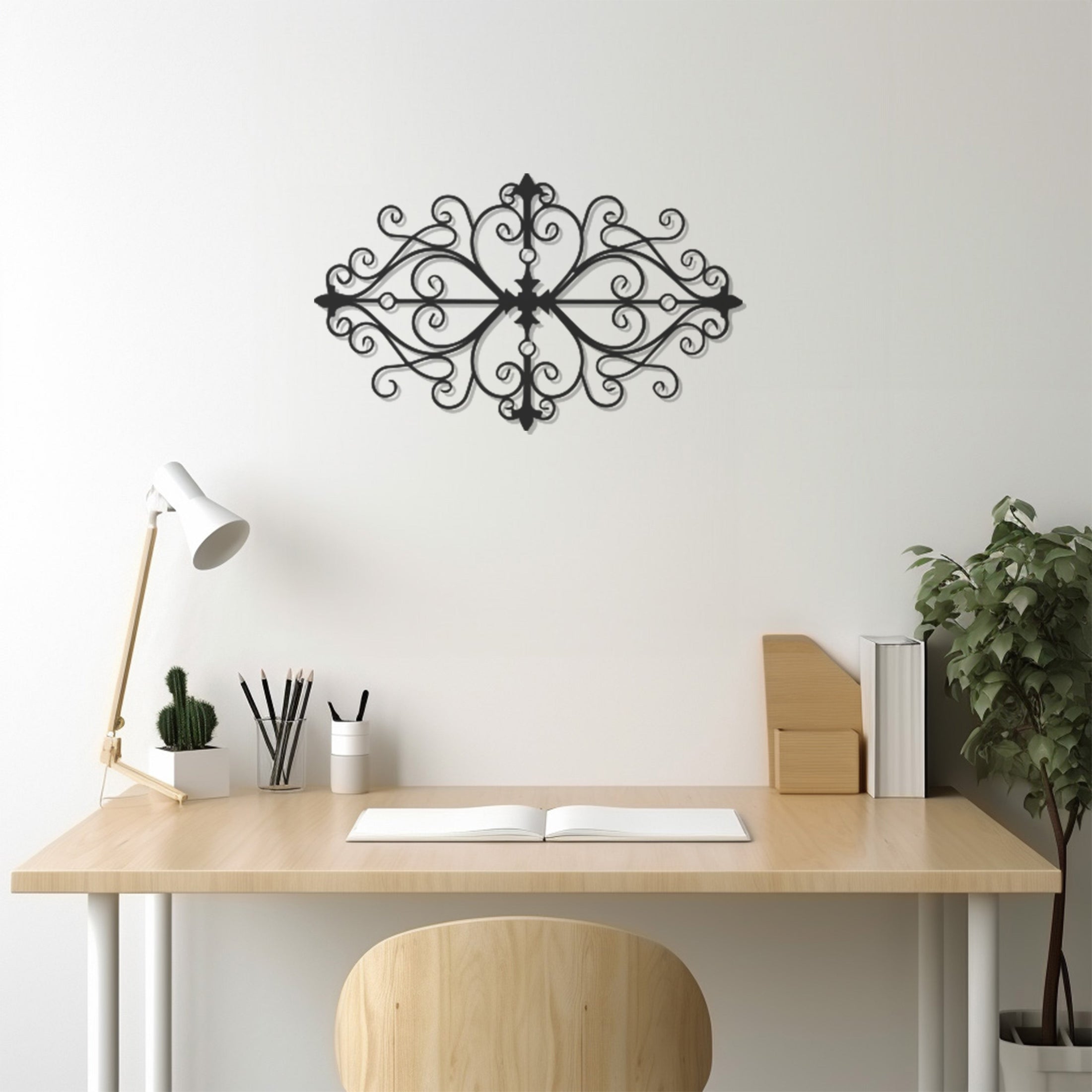 Abstract Pattern Metal Wall Art