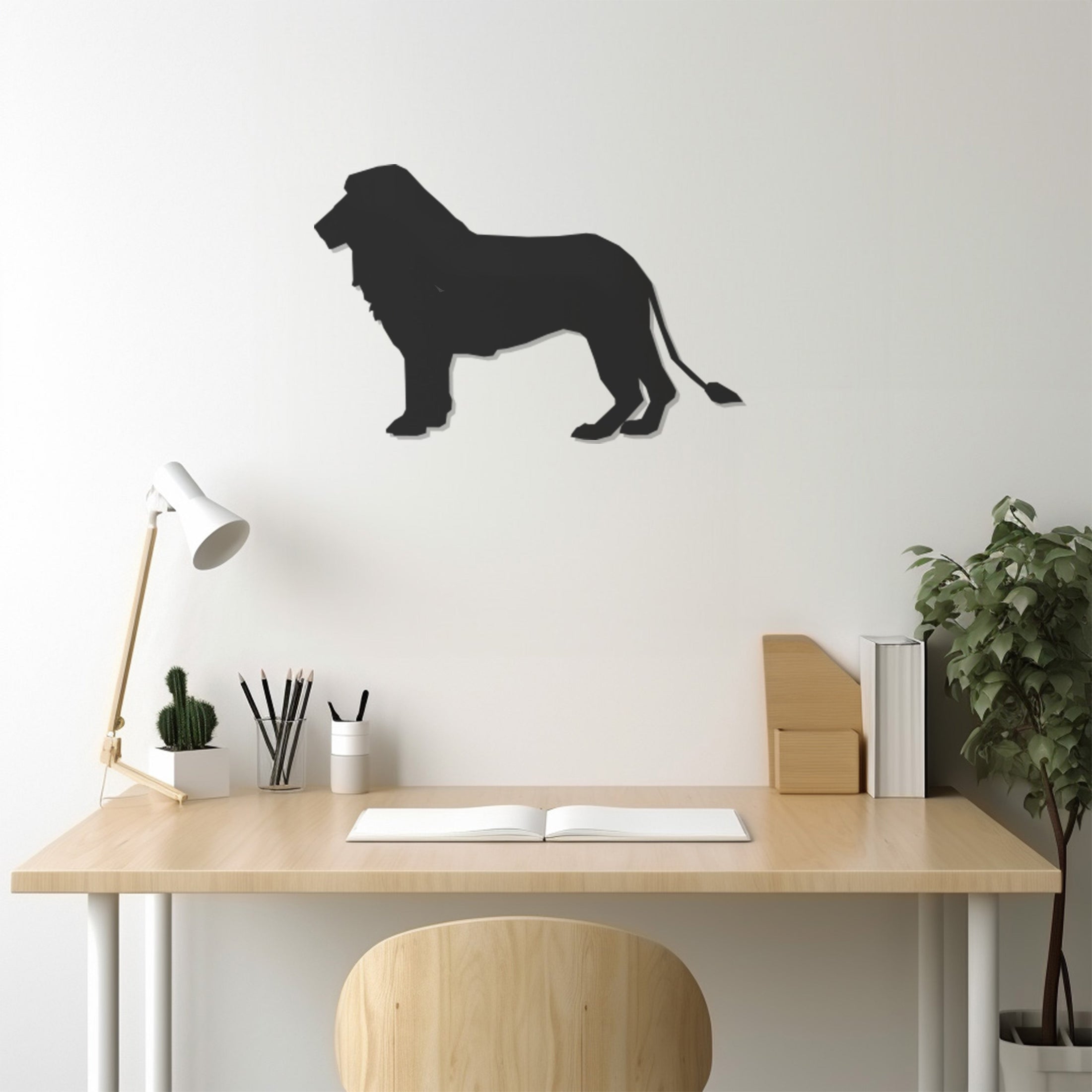 Lion Metal Wall Art