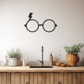 Load image into Gallery viewer, Harry Potter Glasses Metal Wall Decor
