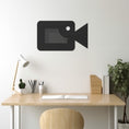 Load image into Gallery viewer, Camera Light 
Metal Wall Art
