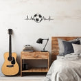 Load image into Gallery viewer, The Pulse Of Footbal Metal Wall Art L, Wall Decor, Metal Wall art
