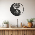 Load image into Gallery viewer, Peace Family Tree Metal Wall Art
