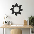 Load image into Gallery viewer, Flower Icon Metal Wall Art
