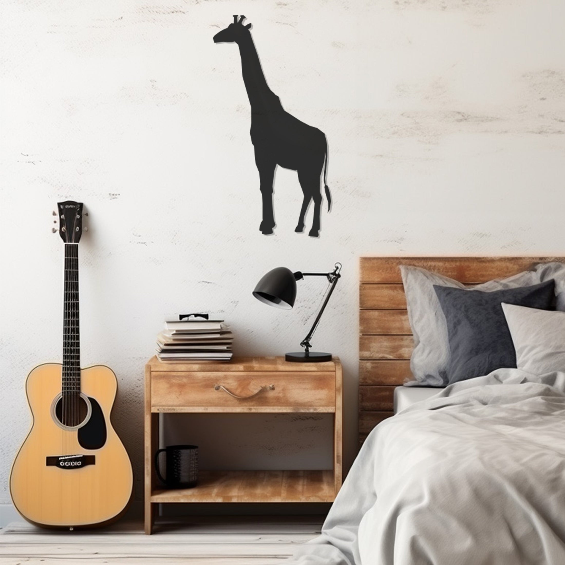 Giraffe Metal Wall Art