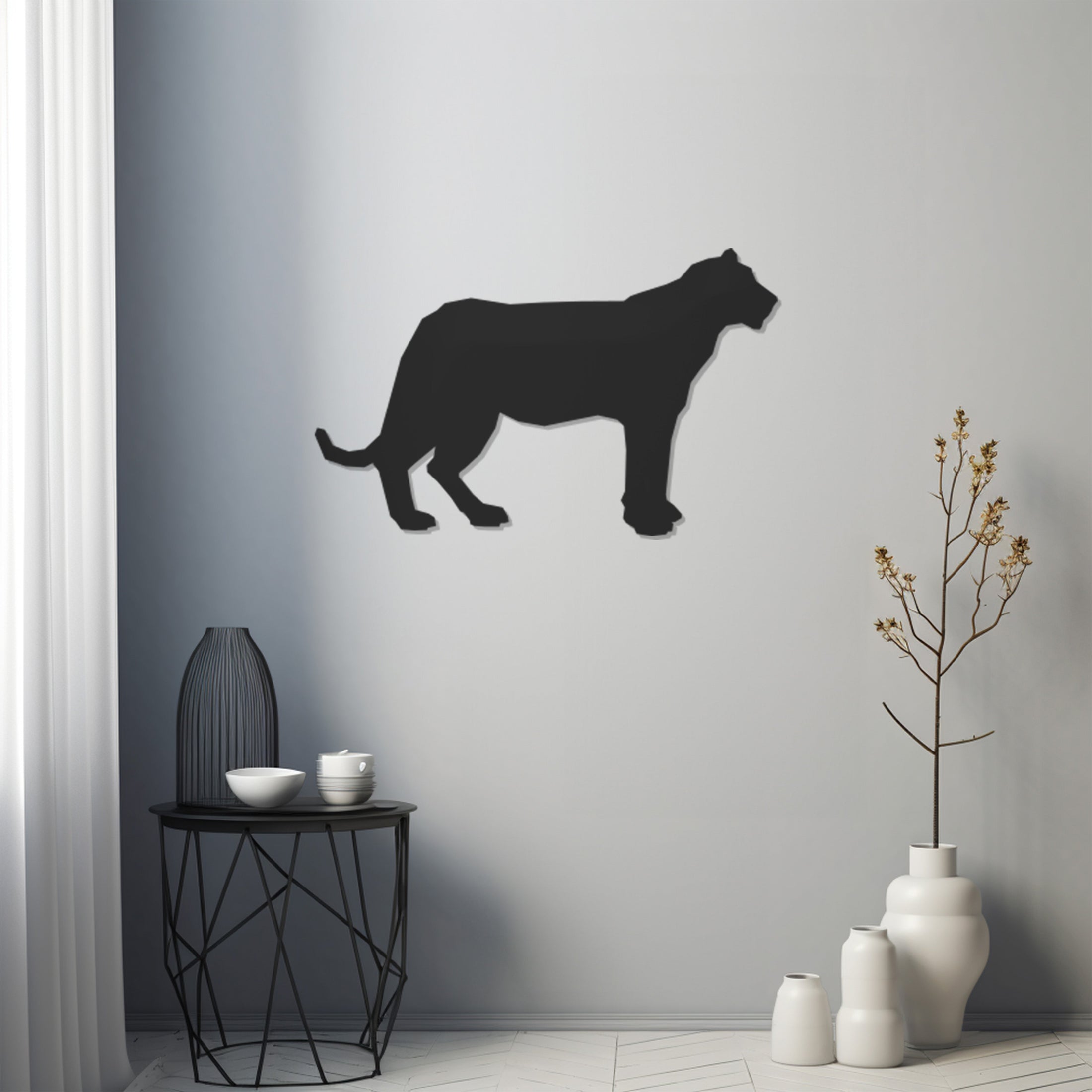 Tiger Metal Wall Art