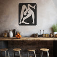 Load image into Gallery viewer, Minimalist Human Silhouette Metal Wall Art
