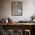 Load image into Gallery viewer, Decorative Hoops And Frame Metal Wall Art
