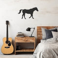 Load image into Gallery viewer, Running Horse Metal Wall Art
