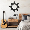 Load image into Gallery viewer, Flower Icon Metal Wall Art
