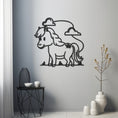 Load image into Gallery viewer, Horse Farm, Little Horse Metal Wall Art
