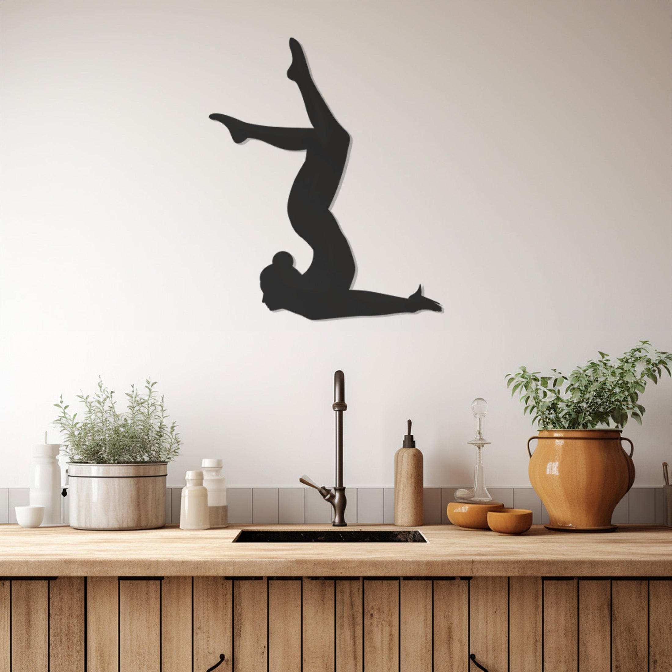 Ballet Metal Wall Art, Wall Decor, Metal Wall art