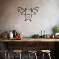 Load image into Gallery viewer, Flying Bat Metal Wall Art, Wall Decor, Metal Wall art
