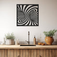 Load image into Gallery viewer, Illusion 3D Metal Wall Art
