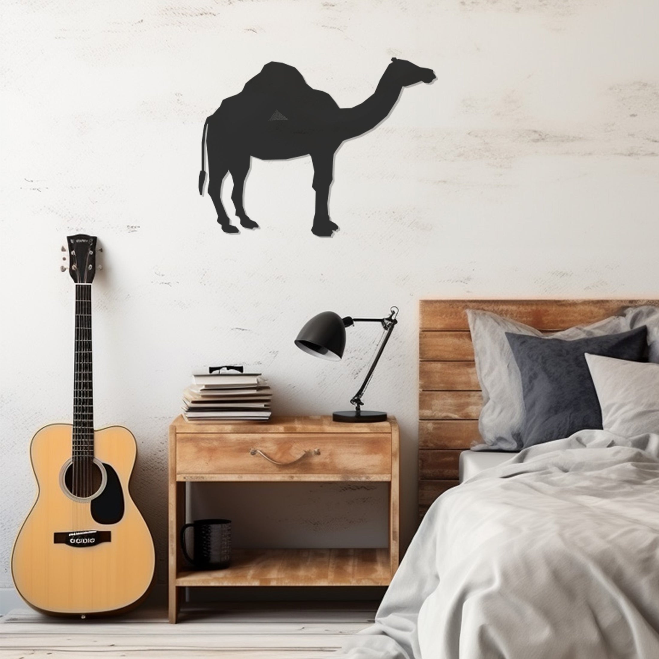 Camel Metal Wall Art