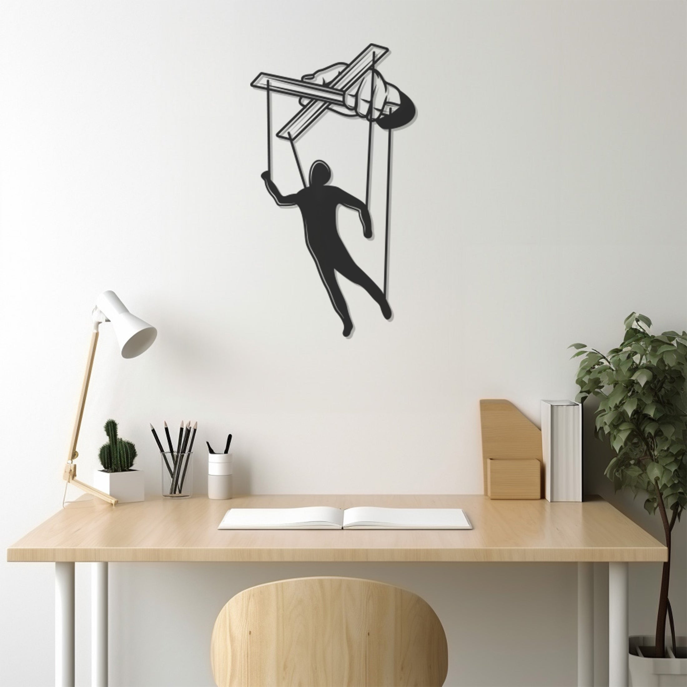 Puppet Metal Wall Art