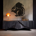 Load image into Gallery viewer, Squirrel Silhouette Metal Wal Art
