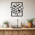 Load image into Gallery viewer, Rubik Metal Wall Art Decor
