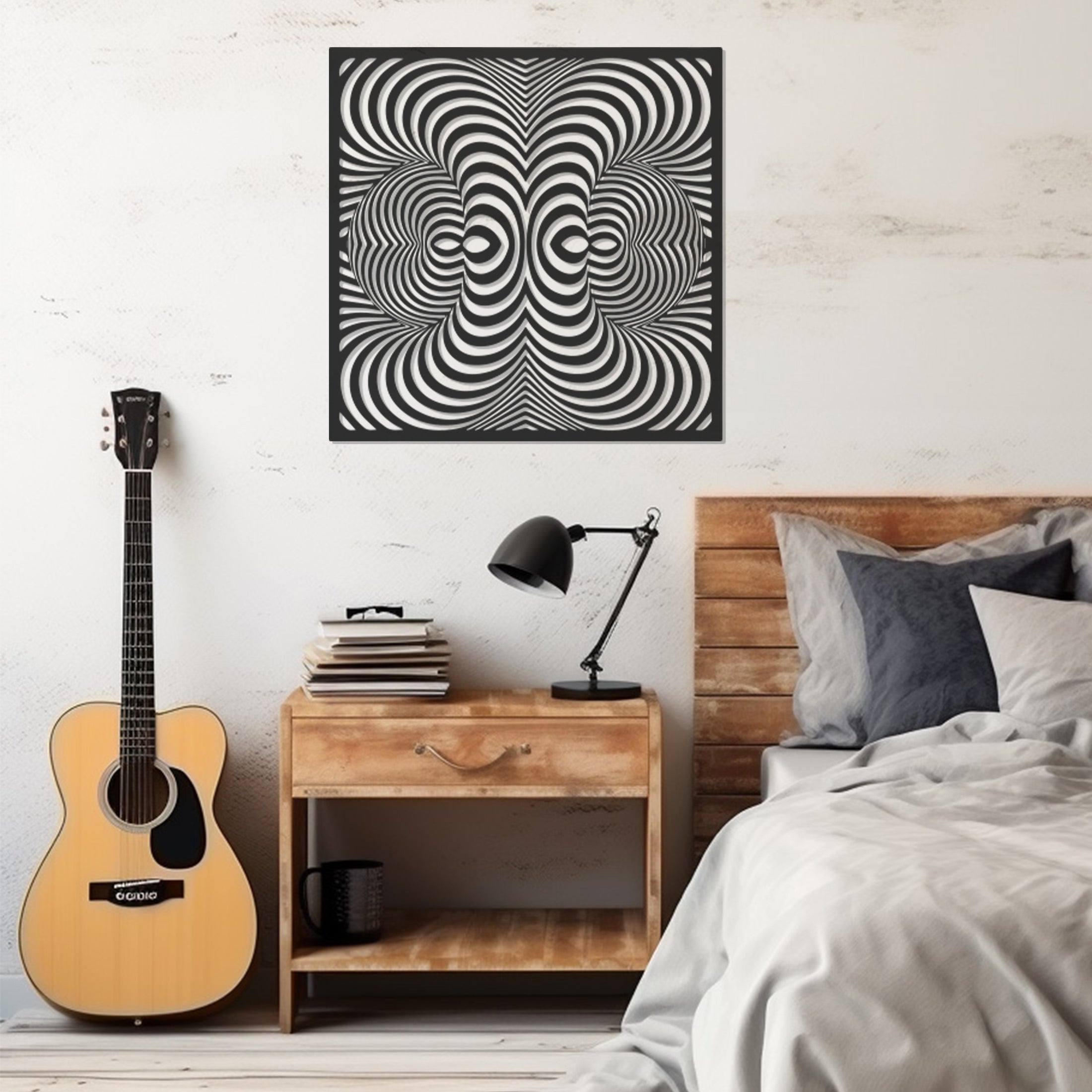 3D Circle Moves Metal Wall Art