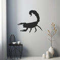 Load image into Gallery viewer, Crab Metal Wall Art
