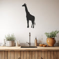 Load image into Gallery viewer, Giraffe Metal Wall Art, Wall Decor, Metal Wall art
