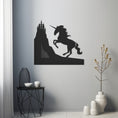 Load image into Gallery viewer, Horse Icon Metal Wall Art
