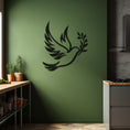 Load image into Gallery viewer, Bird Line Art Metal Wall Art
