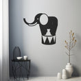 Load image into Gallery viewer, Elephant Icon Metal Wall Art
