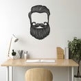 Load image into Gallery viewer, Hair, Beard Figure Metal Wall Art
