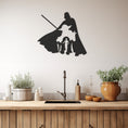 Load image into Gallery viewer, Silhouette Of Star Wars Characters Metal Wall Art Decor
