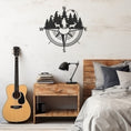 Load image into Gallery viewer, Compass Metal Wall Decor, Wall Decor, Metal Wall art
