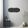 Load image into Gallery viewer, Dressing Room Inscribed Metal Wall Decor
