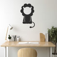 Load image into Gallery viewer, Lion Icon Metal Wall Art
