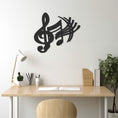 Load image into Gallery viewer, Musical Note Wall Art
