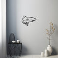 Load image into Gallery viewer, Shark Metal Wall Art
