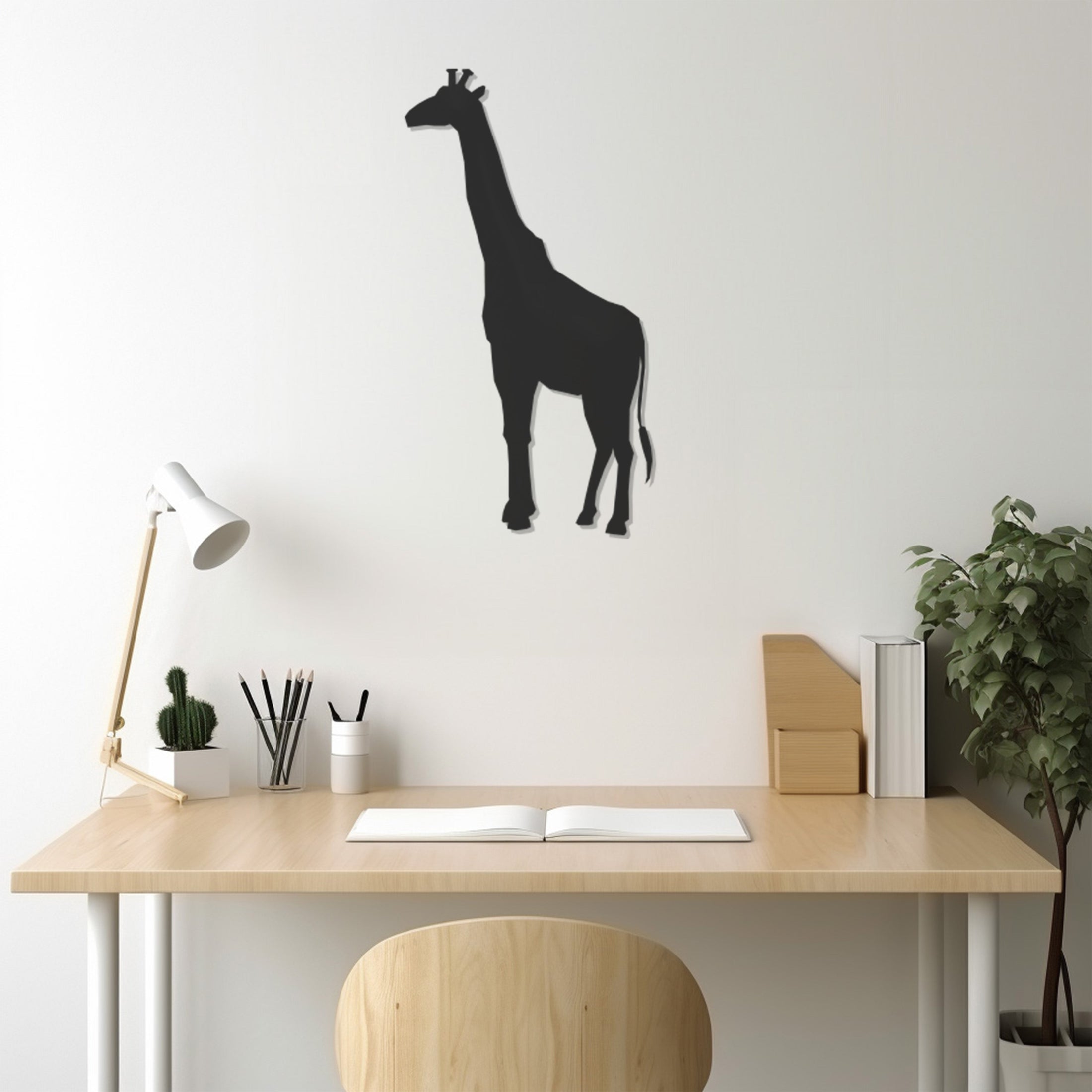 Giraffe Metal Wall Art