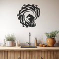 Load image into Gallery viewer, Human Silhouette Metal Wall Decor Surfing The Waves
